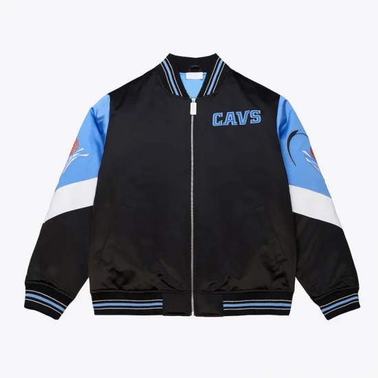 Cleveland Cavaliers Throw It Back Heavyweight Satin Jacket Cleveland Cavaliers Throw It Back Heavyweight Satin Jacket