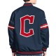 Cleveland Guardians Varsity Scout Satin Jacket Cleveland Guardians Varsity Scout Satin Jacket