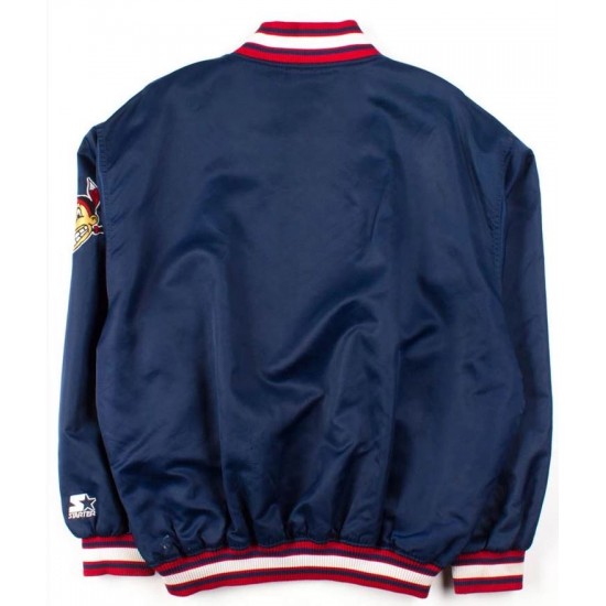 Mens Cleveland Indians Bomber Sports Jacket