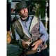 Clint Eastwood Spaghetti Western Leather Vest Clint Eastwood Spaghetti Western Leather Vest