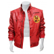 Cobra Kai Karate Kid Red Leather Jacket