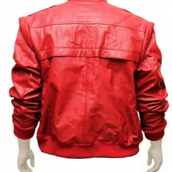 Cobra Kai Karate Kid Red Leather Jacket