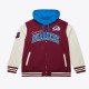 Colorado Avalanche Rinkside Varsity Fleece Jacket Colorado Avalanche Rinkside Varsity Fleece Jacket