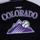 Colorado Rockies Eggshell/Black Game Day Jacket with Current Logo