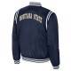 Colosseum Montana State Bobcats Navy Varsity Satin Jacket