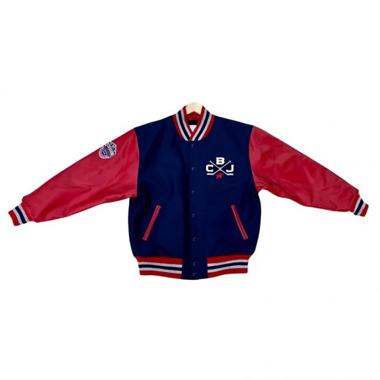 Columbus Blue Jackets 2025 Stadium Series Coaches Jacket Columbus Blue Jackets 2025 Stadium Series Coaches Jacket