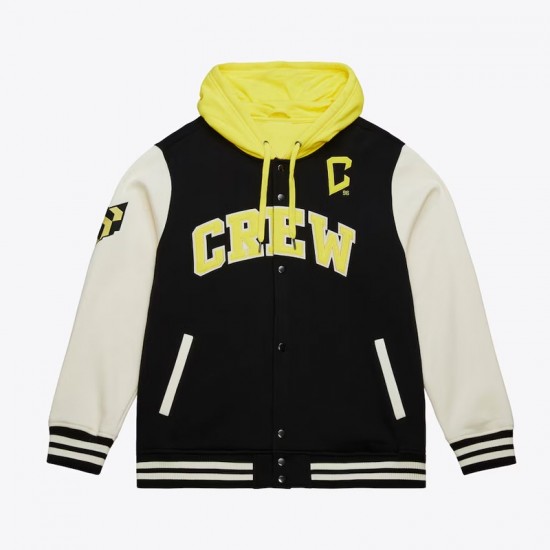 Columbus Crew Sideline Varsity Fleece Jacket Columbus Crew Sideline Varsity Fleece Jacket