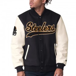 Complete Game Pittsburgh Steelers Varsity Jacket Complete Game Pittsburgh Steelers Varsity Jacket