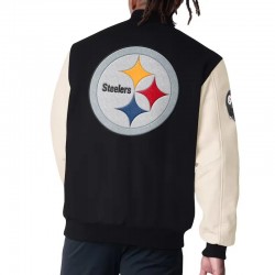 Complete Game Pittsburgh Steelers Varsity Jacket Complete Game Pittsburgh Steelers Varsity Jacket