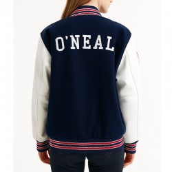 Crawford High School Blue and White Varsity Jacket