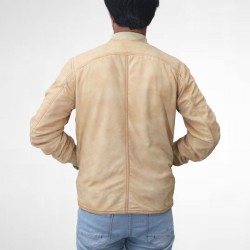 Cream Color Suede Bomber Jacket Cream Color Suede Bomber Jacket