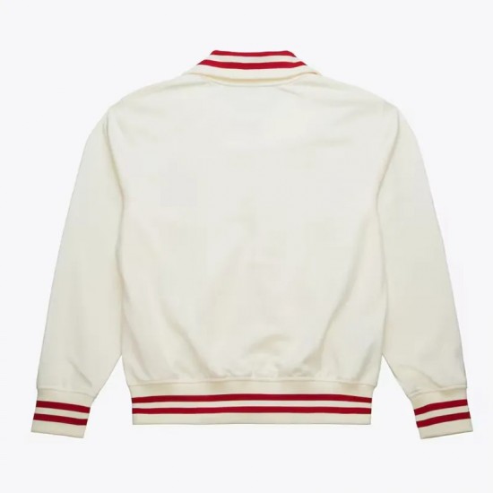 Cream Philadelphia Phillies Vintage Batting Practice Jacket
