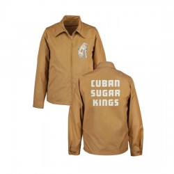 Cuban Sugar Kings Full Zip Brown Jacket Cuban Sugar Kings Full Zip Brown Jacket