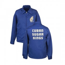 Cuban Sugar Kings Full Zip Royal Blue Jacket Cuban Sugar Kings Full Zip Royal Blue Jacket
