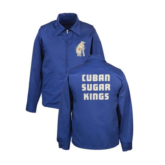 Cuban Sugar Kings Full Zip Royal Blue Jacket Cuban Sugar Kings Full Zip Royal Blue Jacket