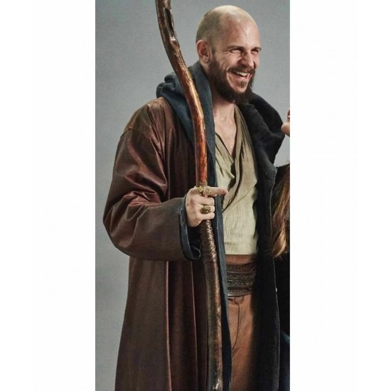 Cursed Gustaf Skarsgard Trench Coat