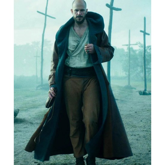 Cursed Gustaf Skarsgard Trench Coat