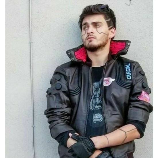 Cyberpunk 2077 V Samurai Leather Jacket