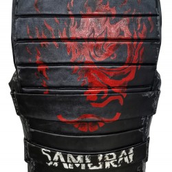 Cyberpunk 2077 Keanu Reeves Black Tactical Leather Vest