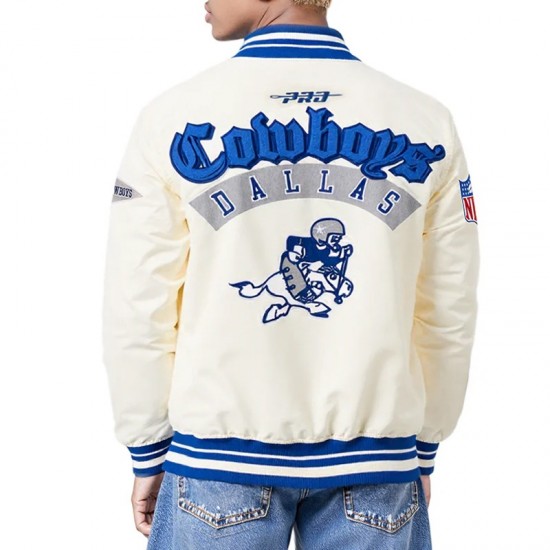 Dallas Cowboys Best of Classic Rib Satin Jacket