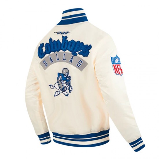Dallas Cowboys Best of Classic Rib Satin Jacket