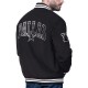 Dallas Cowboys Blackout Corduroy Varsity Jacket Dallas Cowboys Blackout Corduroy Varsity Jacket