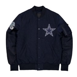 Dallas Cowboys MA-1 Historic Varsity Jacket Dallas Cowboys MA-1 Historic Varsity Jacket