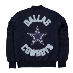 Dallas Cowboys MA-1 Historic Varsity Jacket Dallas Cowboys MA-1 Historic Varsity Jacket