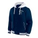 Dallas Cowboys Navy Cotton Hooded Jacket Dallas Cowboys Navy Cotton Hooded Jacket
