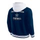 Dallas Cowboys Navy Cotton Hooded Jacket Dallas Cowboys Navy Cotton Hooded Jacket
