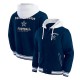Dallas Cowboys Navy Cotton Hooded Jacket Dallas Cowboys Navy Cotton Hooded Jacket