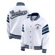 Dallas Cowboys Snap Front White Fleece Jacket Dallas Cowboys Snap Front White Fleece Jacket