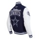 Dallas Cowboys Team Badge Classic Rib Varsity Jacket