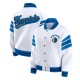 Dallas Mavericks Snap Front White Fleece Jacket Dallas Mavericks Snap Front White Fleece Jacket