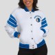 Dallas Mavericks Snap Front White Fleece Jacket Dallas Mavericks Snap Front White Fleece Jacket