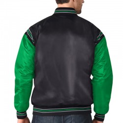 Dallas Stars 2024 Global Series Varsity Satin Jacket Dallas Stars 2024 Global Series Varsity Satin Jacket