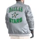 Dallas Stars Adaptive Bold Logo Varsity Satin Jacket