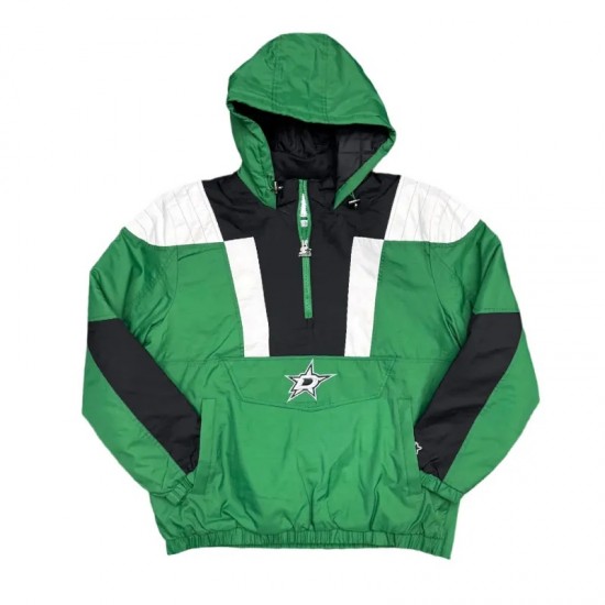 Dallas Stars Charger Half-Zip Pullover Jacket Dallas Stars Charger Half-Zip Pullover Jacket