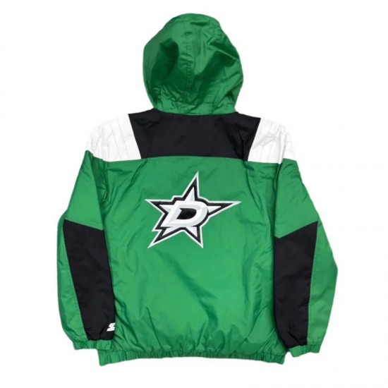 Dallas Stars Charger Half-Zip Pullover Jacket Dallas Stars Charger Half-Zip Pullover Jacket