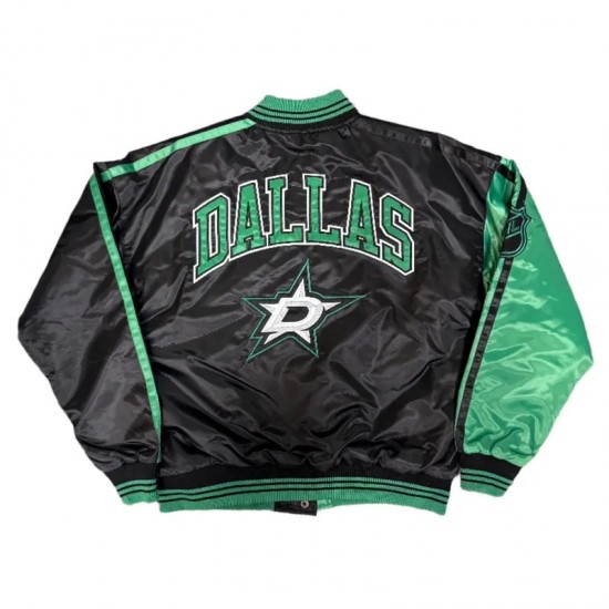 Dallas Stars Zone Blitz Black/Green Jacket Dallas Stars Zone Blitz Black/Green Jacket