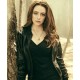 Danielle Rose Russell Legacies Bomber Leather Jacket Danielle Rose Russell Legacies Bomber Leather Jacket