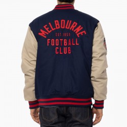Demons Lock-Up Cotton Varsity – Melbourne Team Jacket