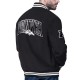 Denver Broncos Blackout Corduroy Varsity Jacket