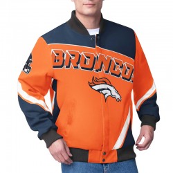 Denver Broncos Maximum Racing Orange Jacket