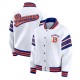 Denver Broncos Snap Front White Fleece Jacket Denver Broncos Snap Front White Fleece Jacket