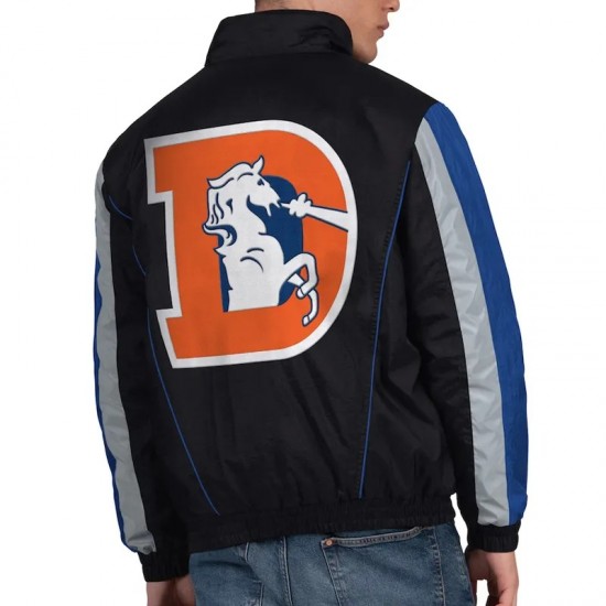 Denver Broncos Thursday Night Gridiron Half-Zip Jacket Denver Broncos Thursday Night Gridiron Half-Zip Jacket