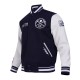 Denver Nuggets 2024/25 City Edition Chenille Navy Varsity Jacket Denver Nuggets 2024/25 City Edition Chenille Navy Varsity Jacket
