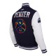 Denver Nuggets 2024/25 City Edition Chenille Navy Varsity Jacket Denver Nuggets 2024/25 City Edition Chenille Navy Varsity Jacket