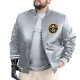 Denver Nuggets Adaptive Bold Logo Varsity Satin Jacket