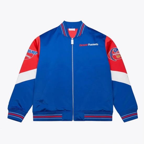 Denver Nuggets Throw It Back Heavyweight Satin Jacket Denver Nuggets Throw It Back Heavyweight Satin Jacket